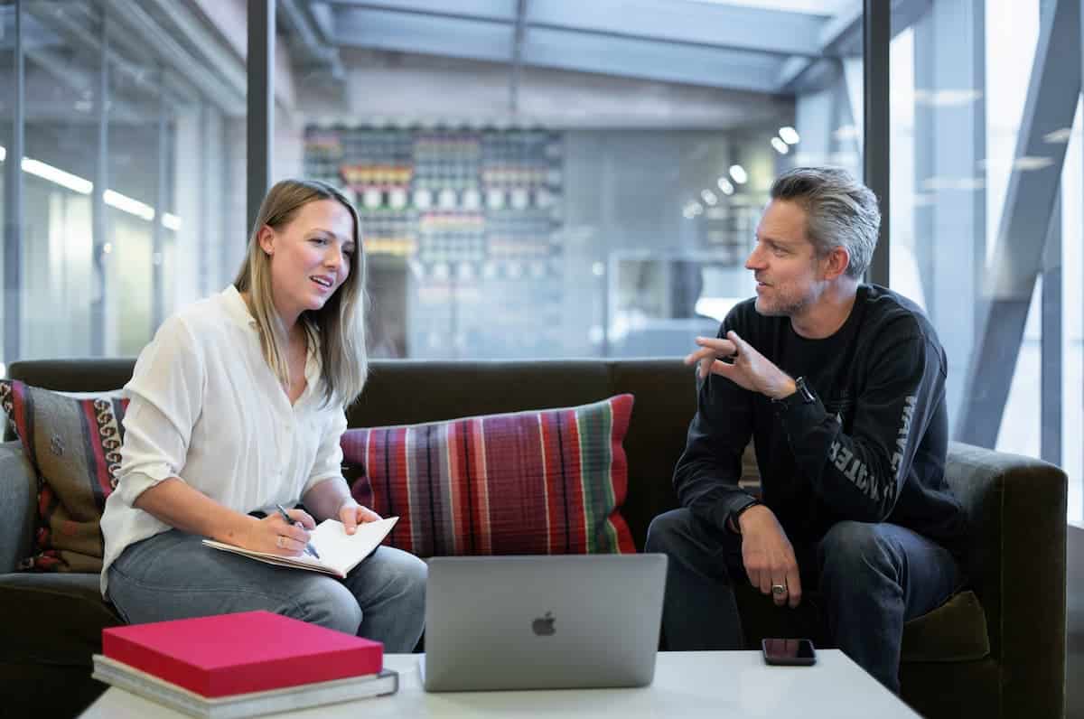 Brookside Payments team in an honest discussion with a client