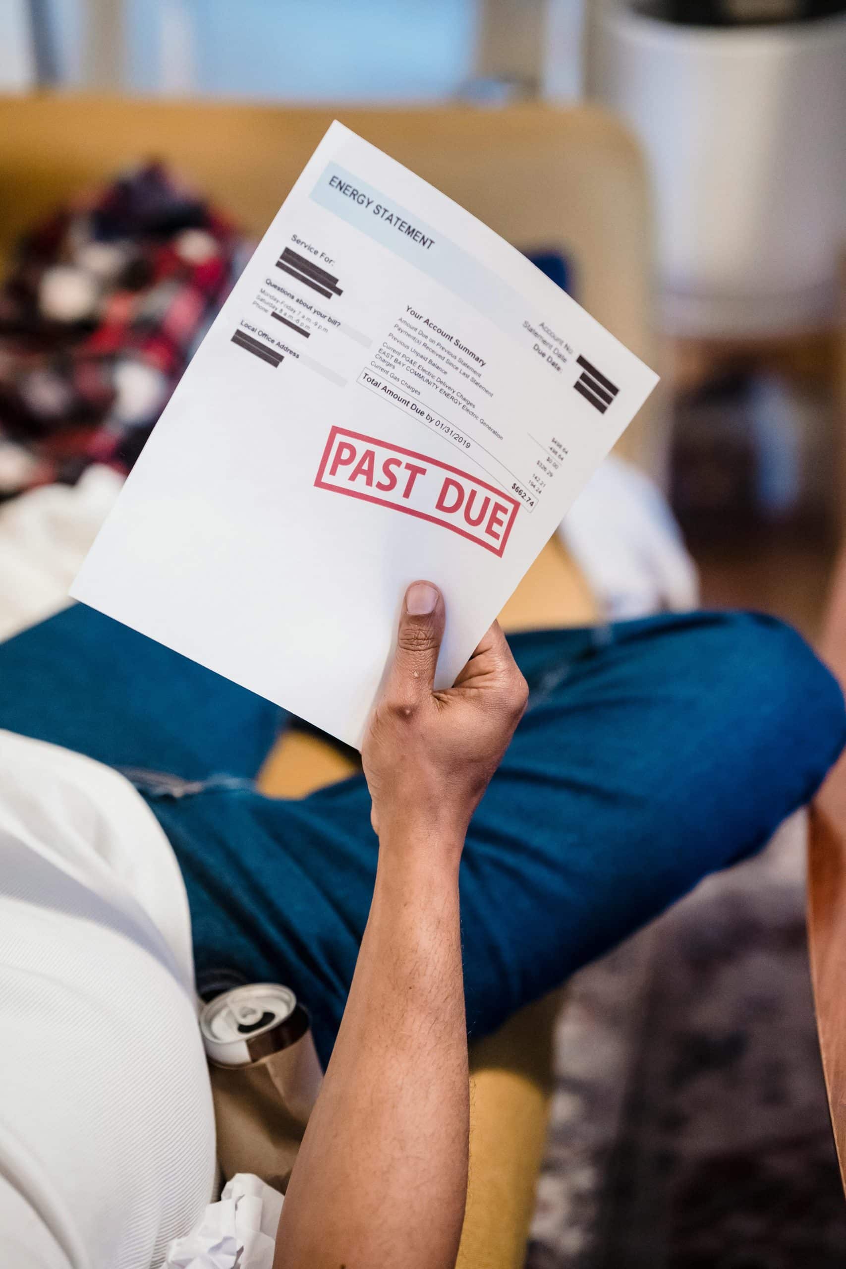 chargeback fee notice past due statement held by merchant
