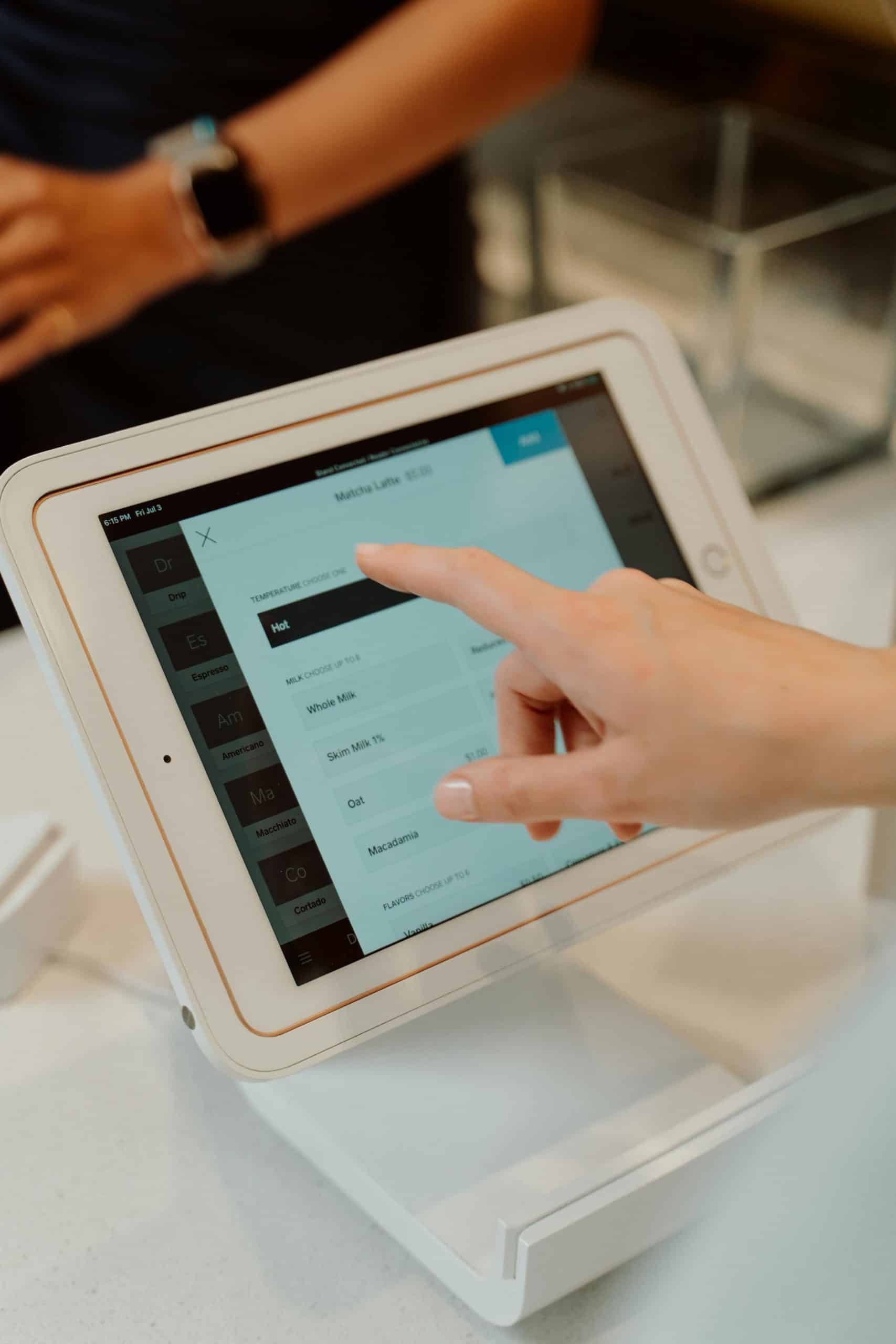 point-of-sale system POS terminal merchant checkout payment processing